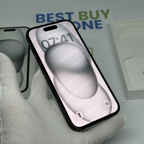 iPhone 15 128GB zwart /88% batt /licht gebruikt /garantie