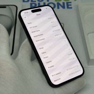 iPhone 15 128GB zwart /88% batt /licht gebruikt /garantie