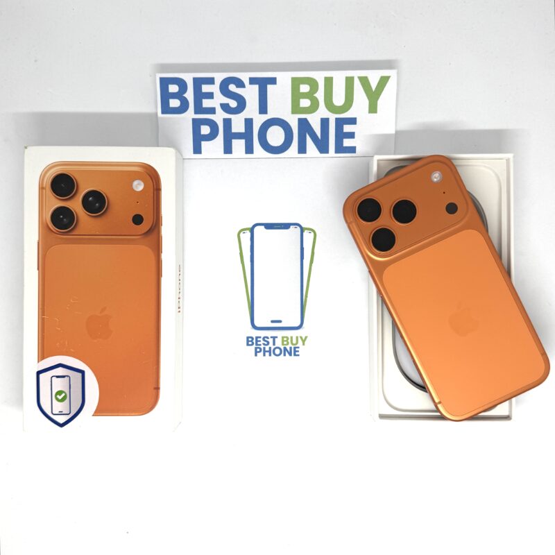 iPhone 17 Pro 256GB oranje /krasvrij glas /100% batt /garantie