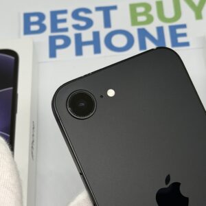 iPhone 17E 256GB zwart /krasvrij scherm /100% batt /garantie