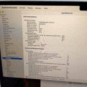 MacBook Air M3 24GB RAM 512GB grijs /ongebruikt + 12 maanden garantie