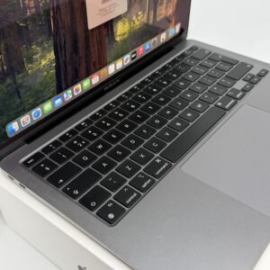 MacBook Air M1 256GB grijs /zeer net /83% batt /garantie