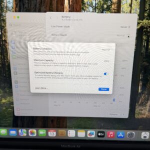 MacBook Air M1 256GB grijs /zeer net /83% batt /garantie