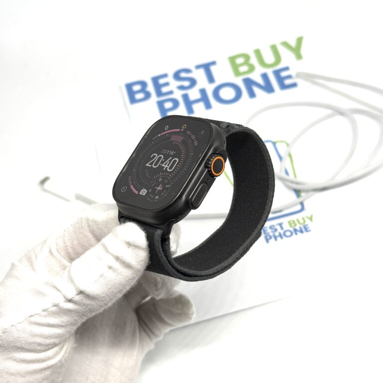 Apple Watch Ultra 2 zwart / trail Loop /100% batt /garantie