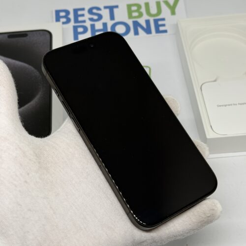 IMG_3270 iPhone 15 Pro 128GB zwart /86% batt /krasvrij glas /garantie
