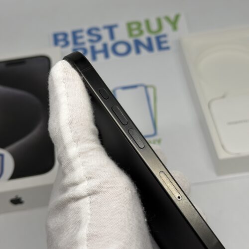 IMG_3271 iPhone 15 Pro 128GB zwart /86% batt /krasvrij glas /garantie