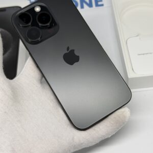 iPhone 15 Pro 256GB zwart /90% batt /zeer net /garantie