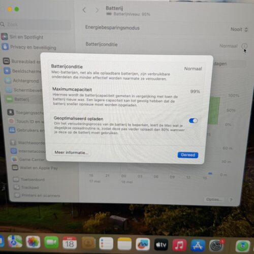 IMG_3336 2 MacBook Air M2 512GB blauw /krasvrij /99% batt /garantie