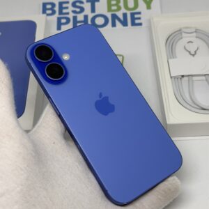 iPhone 16 128GB blauw /88% batt /licht gebruikt /garantie