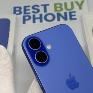 iPhone 16 128GB blauw /88% batt /licht gebruikt /garantie