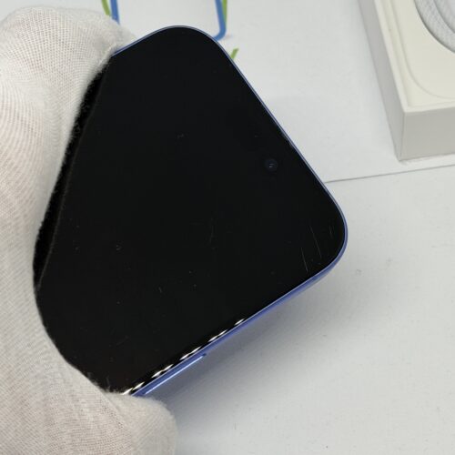 iPhone 16 128GB blauw /88% batt /licht gebruikt /garantie