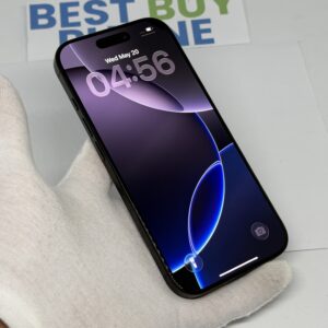 iPhone 16 Pro 256GB zwart /krasvrij scherm /94% batt /garantie