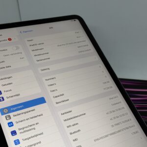 iPad Pro 4e 11 inch M2 128GB 5G grijs /ongebruikt + 12 maanden garantie