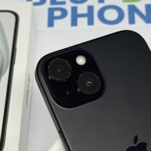 iPhone 15 256GB zwart /krasvrij scherm /100% batt /garantie