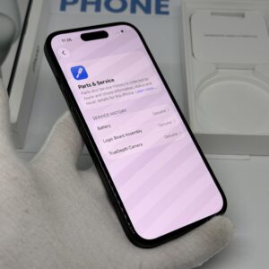iPhone 15 256GB zwart /krasvrij scherm /100% batt /garantie