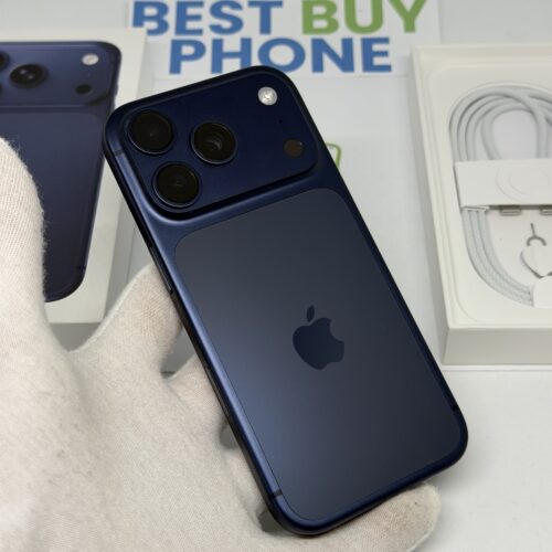 iPhone 17 Pro 256GB blauw /krasvrij /99% batt /garantie