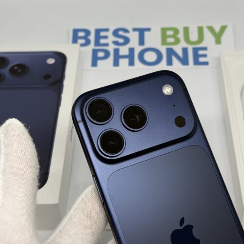 iPhone 17 Pro 256GB blauw /krasvrij /99% batt /garantie
