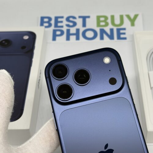 iPhone 17 Pro 256GB blauw /krasvrij /99% batt /garantie