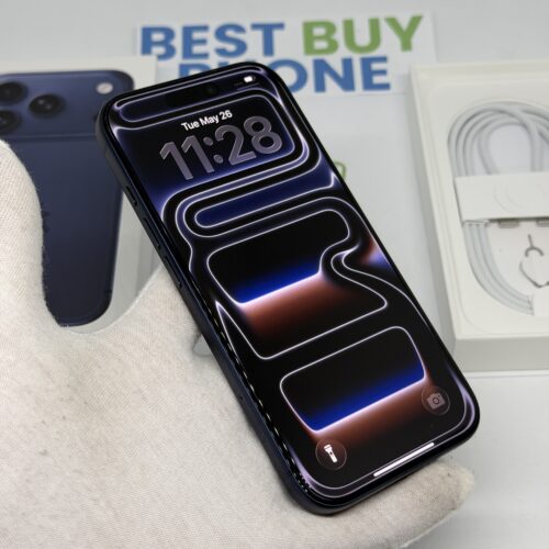 iPhone 17 Pro 256GB blauw /krasvrij /99% batt /garantie