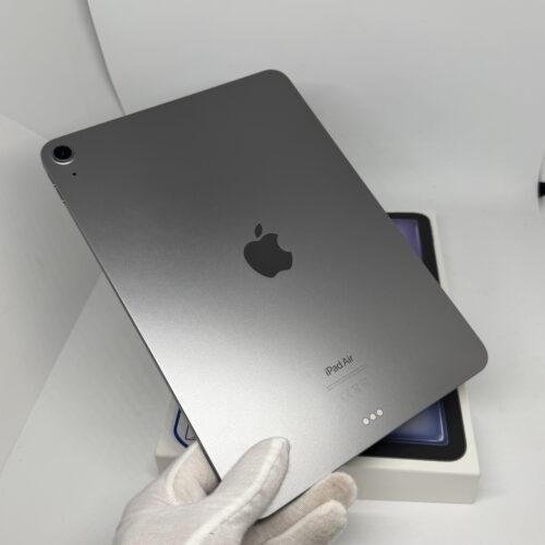 iPad Air 6e 11 inch M2 128GB grijs /krasvrij /100% batt /garantie