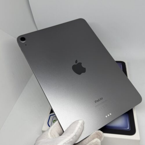 iPad Air 6e 11 inch M2 128GB grijs /krasvrij /100% batt /garantie