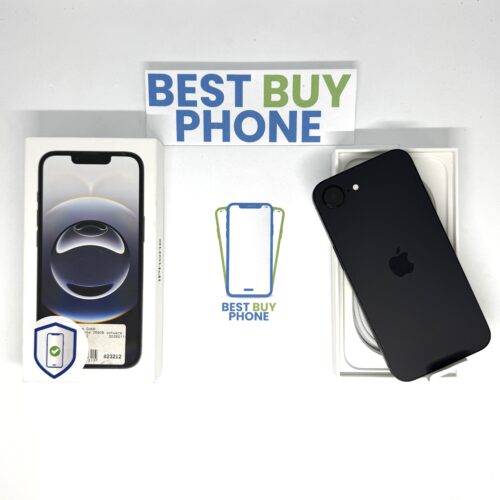 iPhone 16E 256GB zwart /ongebruikt + 12 maanden garantie