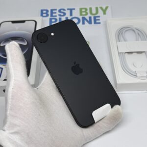 iPhone 16E 256GB zwart /ongebruikt + 12 maanden garantie