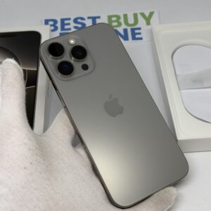 iPhone 16 Pro Max 256GB grijs /krasvrij /90% batt /garantie