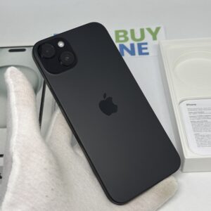 iPhone 15 Plus 128GB zwart /88% batt /krasvrij /garantie
