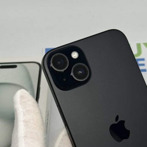 iPhone 15 Plus 128GB zwart /88% batt /krasvrij /garantie