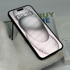 iPhone 15 Plus 128GB zwart /88% batt /krasvrij /garantie