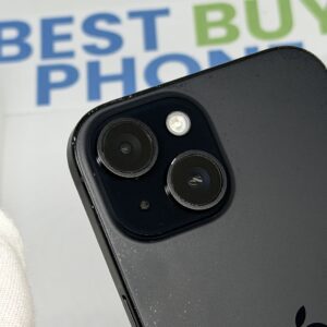 iPhone 15 256GB zwart /krasvrij scherm /87% batt /garantie