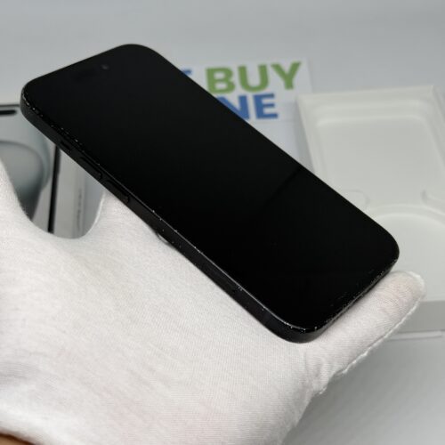 iPhone 15 256GB zwart /krasvrij scherm /87% batt /garantie