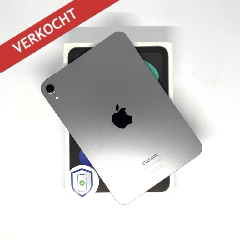iPad mini 7e 128GB grijs /krasvrij scherm /100% batt /garantie