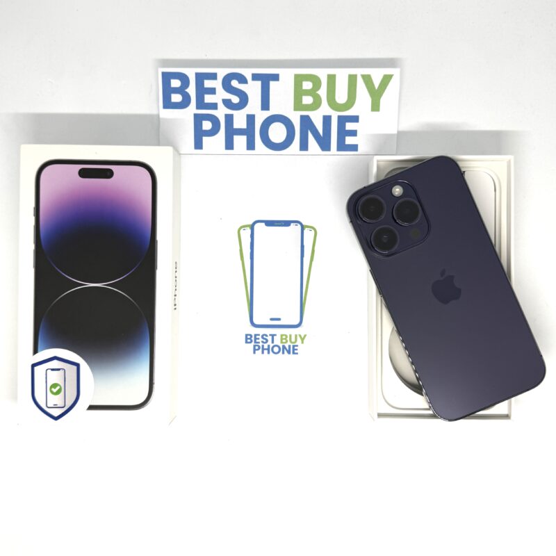 iPhone 14 Pro 256GB paars /zeer net /89% batt /garantie