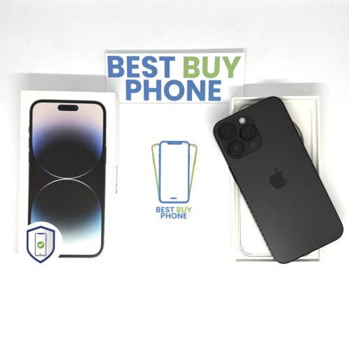 iPhone 14 Pro Max 512GB zwart /krasvrij /94% batt /garantie