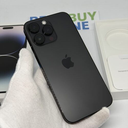 iPhone 14 Pro Max 512GB zwart /krasvrij /94% batt /garantie