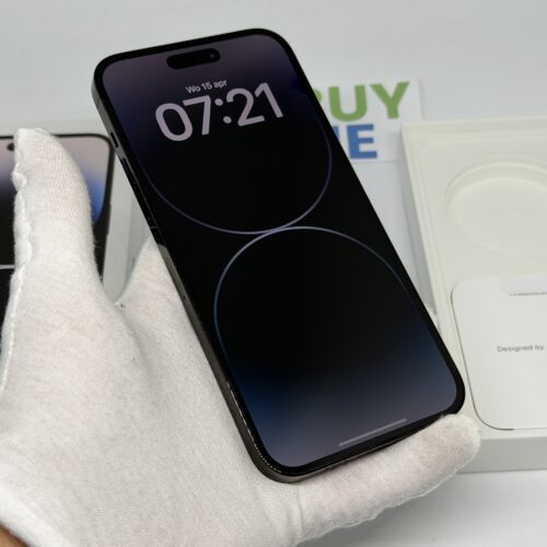 iPhone 14 Pro Max 512GB zwart /krasvrij /94% batt /garantie