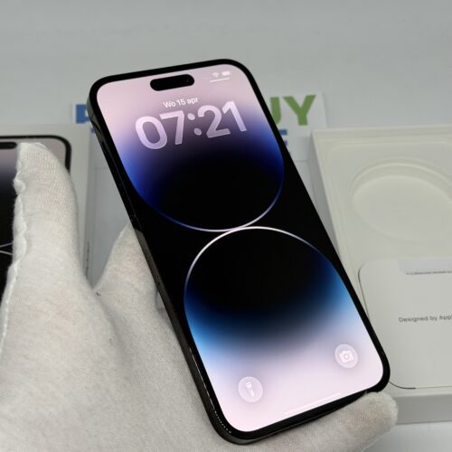 iPhone 14 Pro Max 512GB zwart /krasvrij /94% batt /garantie