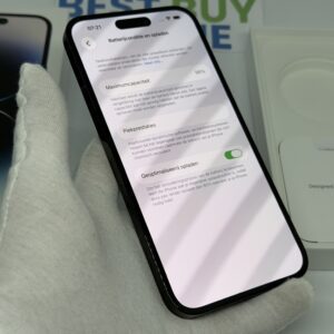 iPhone 14 Pro Max 512GB zwart /krasvrij /94% batt /garantie
