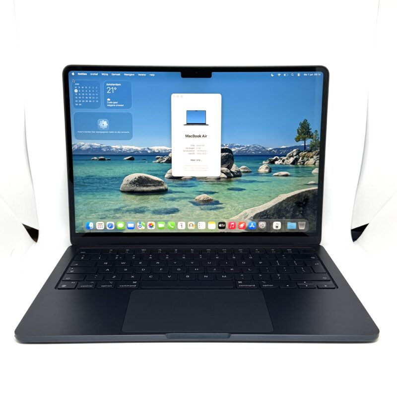 MacBook Air blauw M2 256GB blauw /zeer net /98% batt /garantie