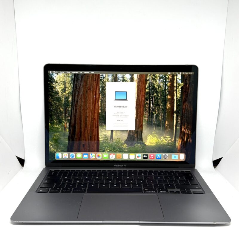 MacBook Air M1 16GB 256GB grijs /licht gebruikt /88% batt /garantie