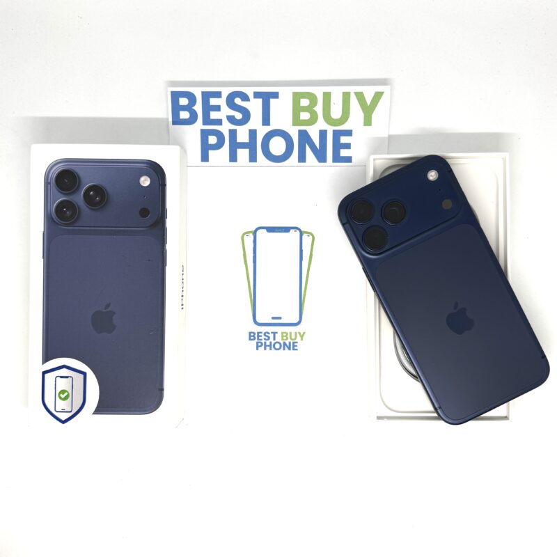 IMG_4003 iPhone 17 Pro Max 256GB blauw /krasvrij scherm /100% batt /garantie