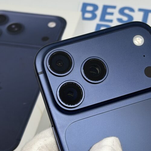 iPhone 17 Pro Max 256GB blauw /krasvrij scherm /100% batt /garantie