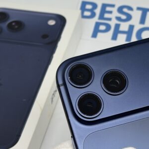 iPhone 17 Pro Max 256GB blauw /krasvrij scherm /100% batt /garantie