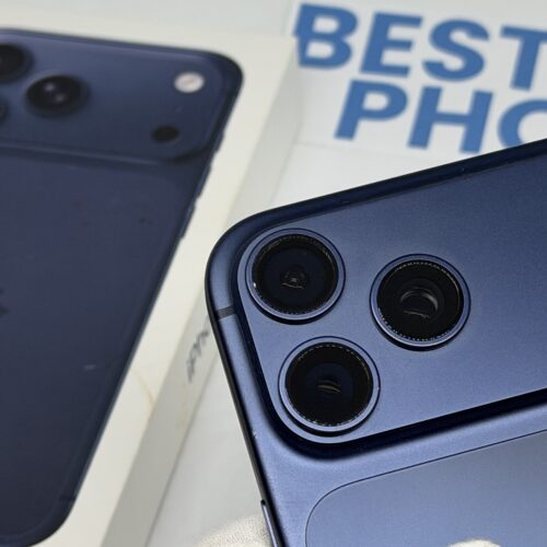 iPhone 17 Pro Max 256GB blauw /krasvrij scherm /100% batt /garantie