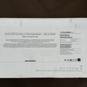 Apple iMac 2021 M1 256GB blauw/ Touch ID zilver + garantie