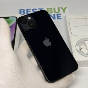 iPhone 14 128GB zwart /ongebruikt + 12 maanden garantie