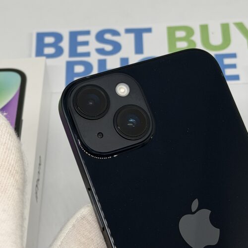 iPhone 14 128GB zwart /ongebruikt + 12 maanden garantie