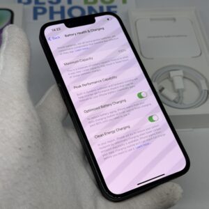 iPhone 14 128GB zwart /ongebruikt + 12 maanden garantie